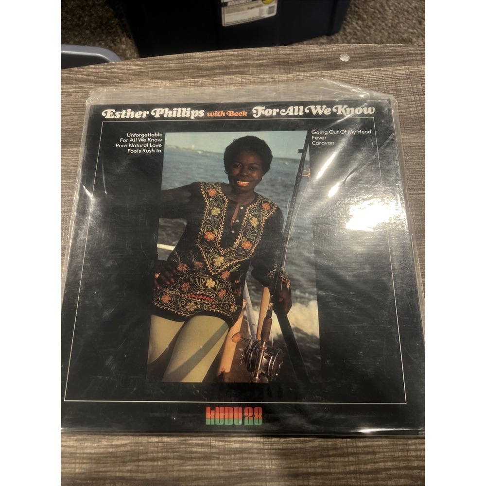 ESTHER PHILLIPS For All We Know KUDU LP